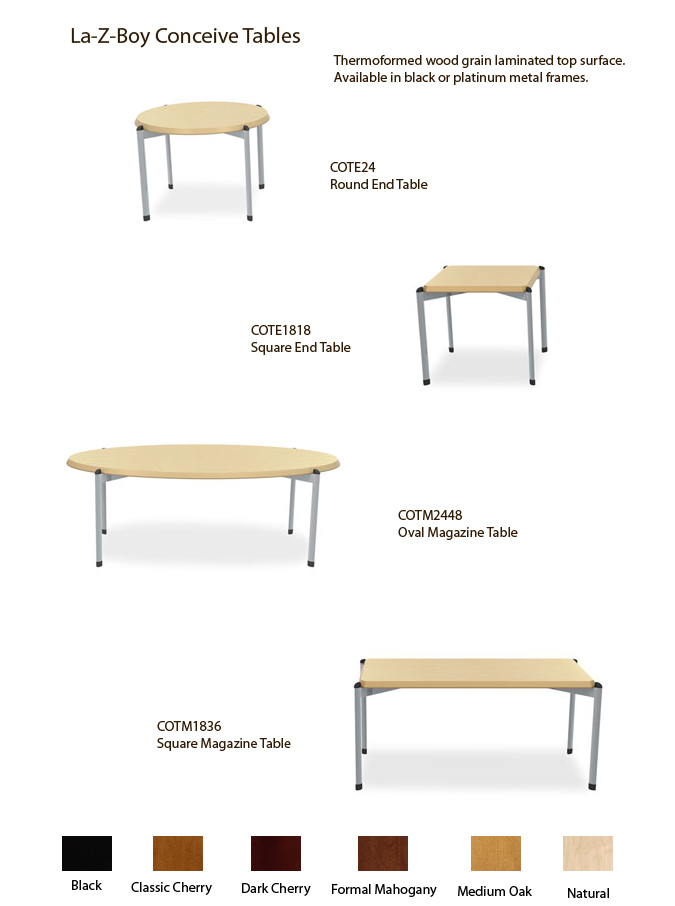 La Z Boy Conceive Tables